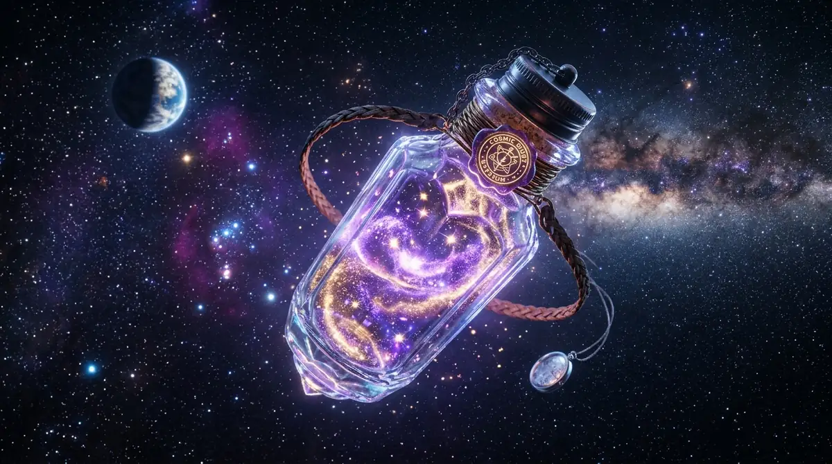 Astral Dust glowing vial